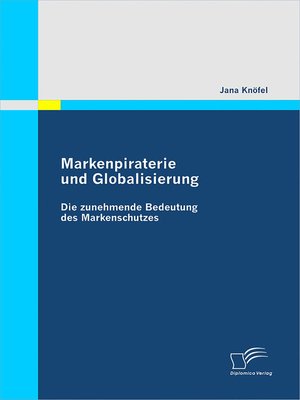 cover image of Markenpiraterie und Globalisierung